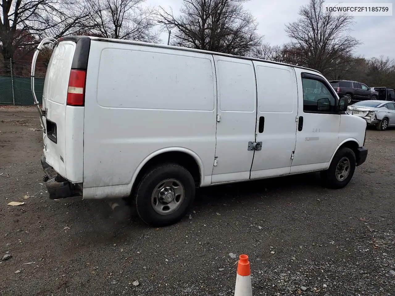 1GCWGFCF2F1185759 2015 Chevrolet Express G2500