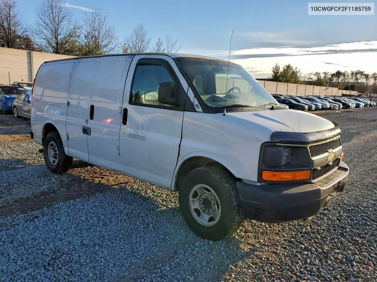 1GCWGFCF2F1185759 2015 Chevrolet Express G2500