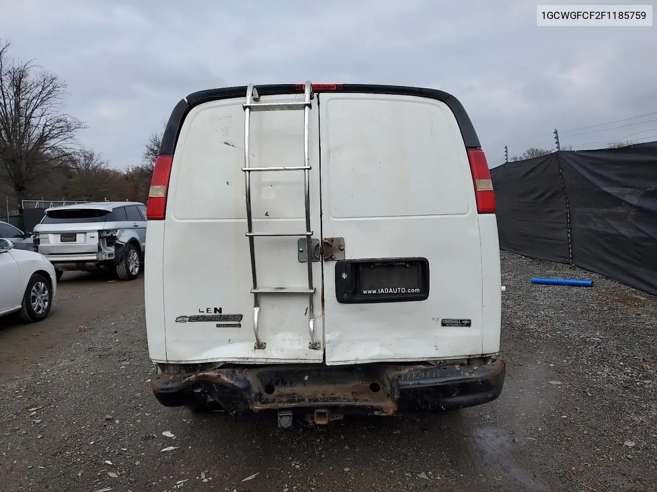 1GCWGFCF2F1185759 2015 Chevrolet Express G2500