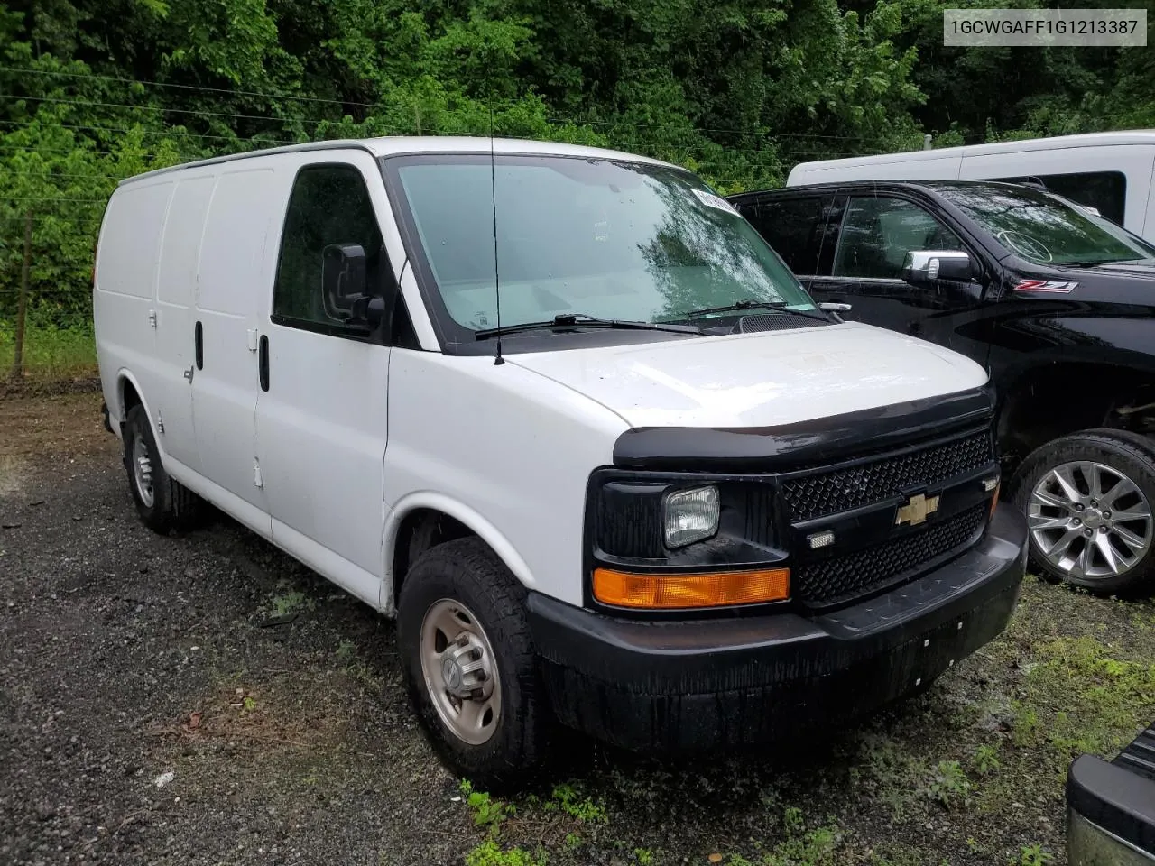 2016 Chevrolet Express G2500 VIN: 1GCWGAFF1G1213387 Lot: 56199864