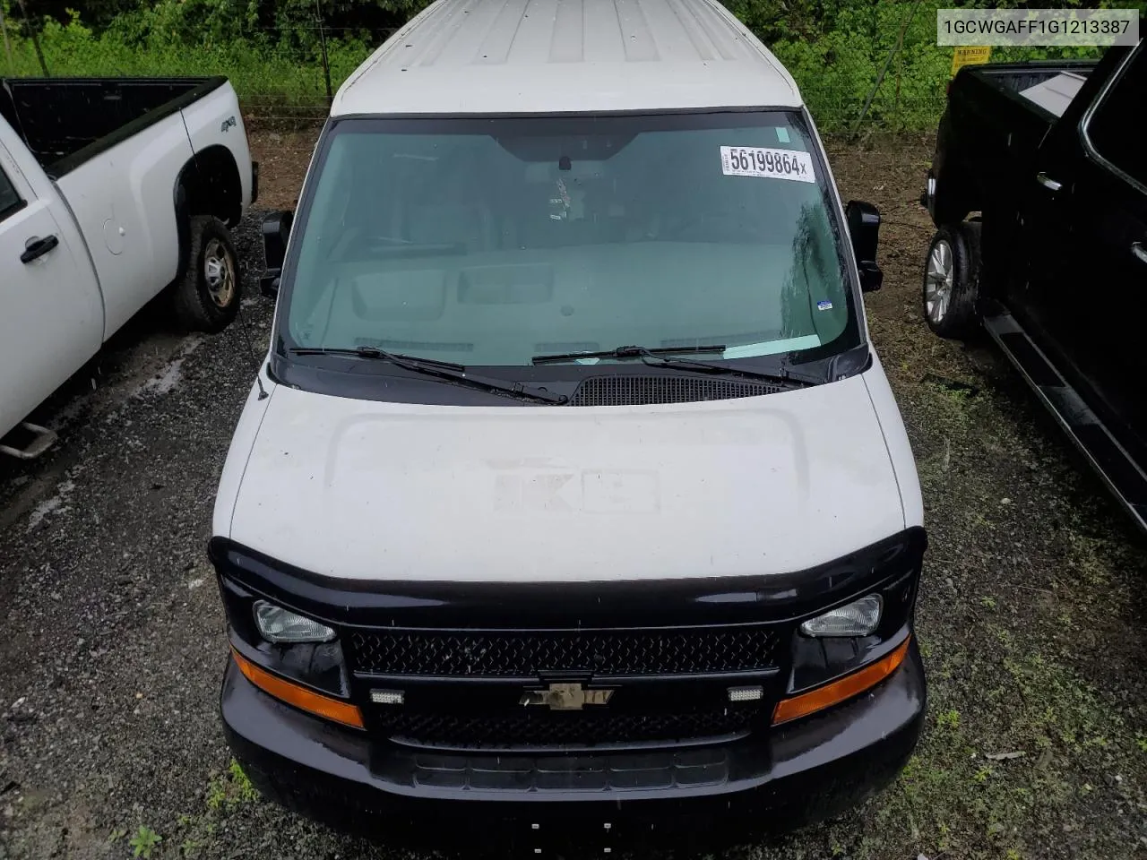 2016 Chevrolet Express G2500 VIN: 1GCWGAFF1G1213387 Lot: 56199864