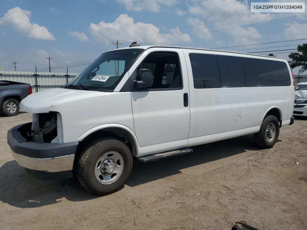 1GAZGPFG1H1334049 2017 Chevrolet Express G3500 Lt