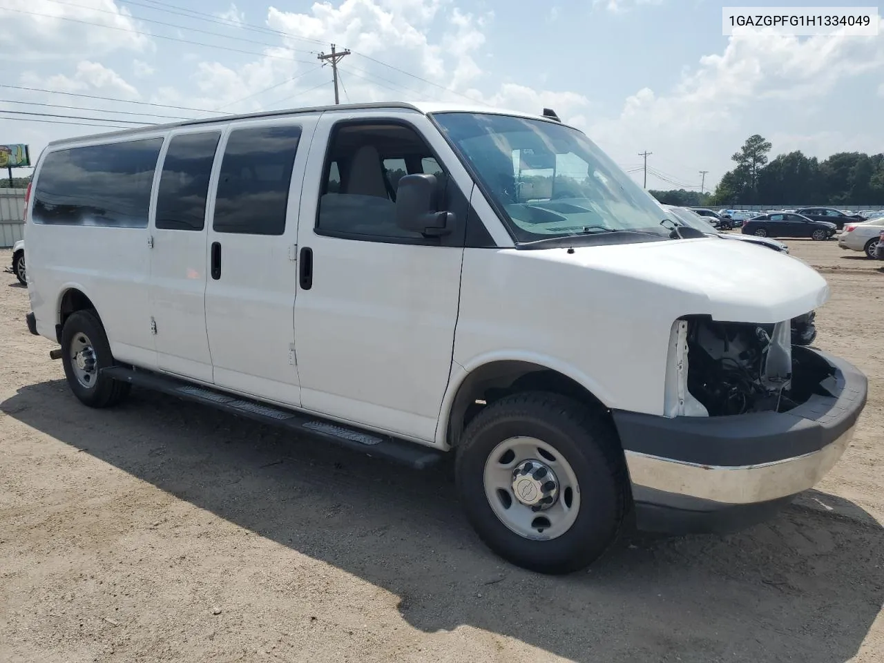 2017 Chevrolet Express G3500 Lt VIN: 1GAZGPFG1H1334049 Lot: 66142644