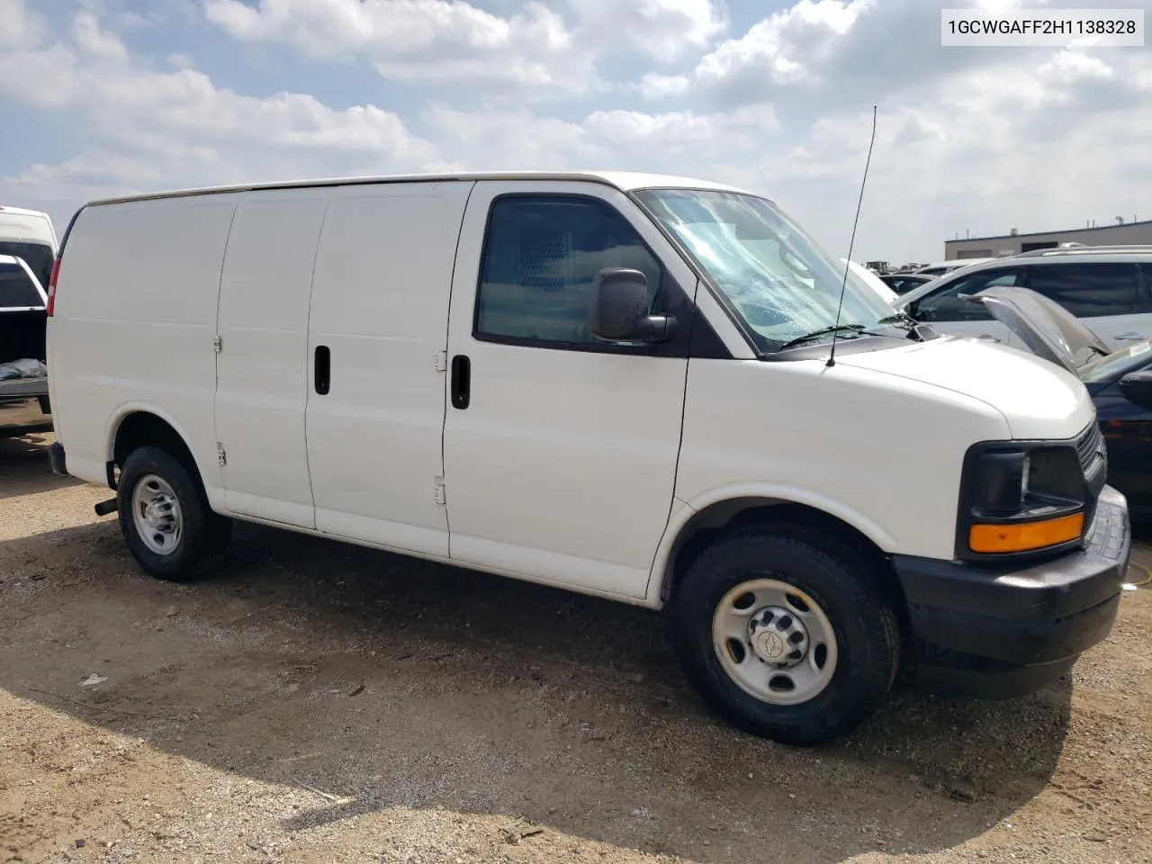 2017 Chevrolet Express G2500 VIN: 1GCWGAFF2H1138328 Lot: 69258694