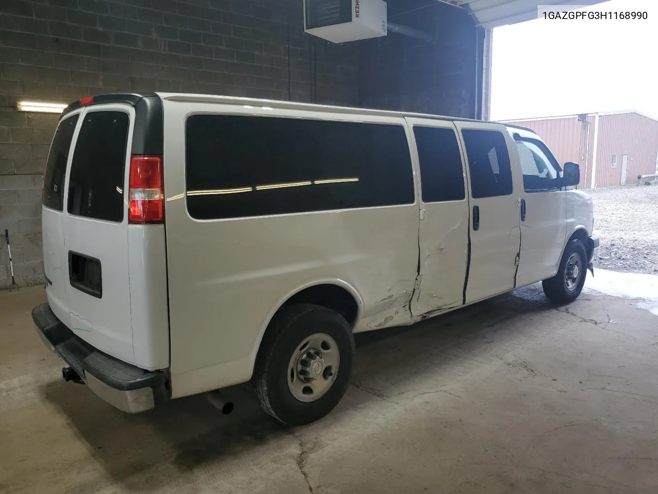 2017 Chevrolet Express G3500 Lt VIN: 1GAZGPFG3H1168990 Lot: 72742494