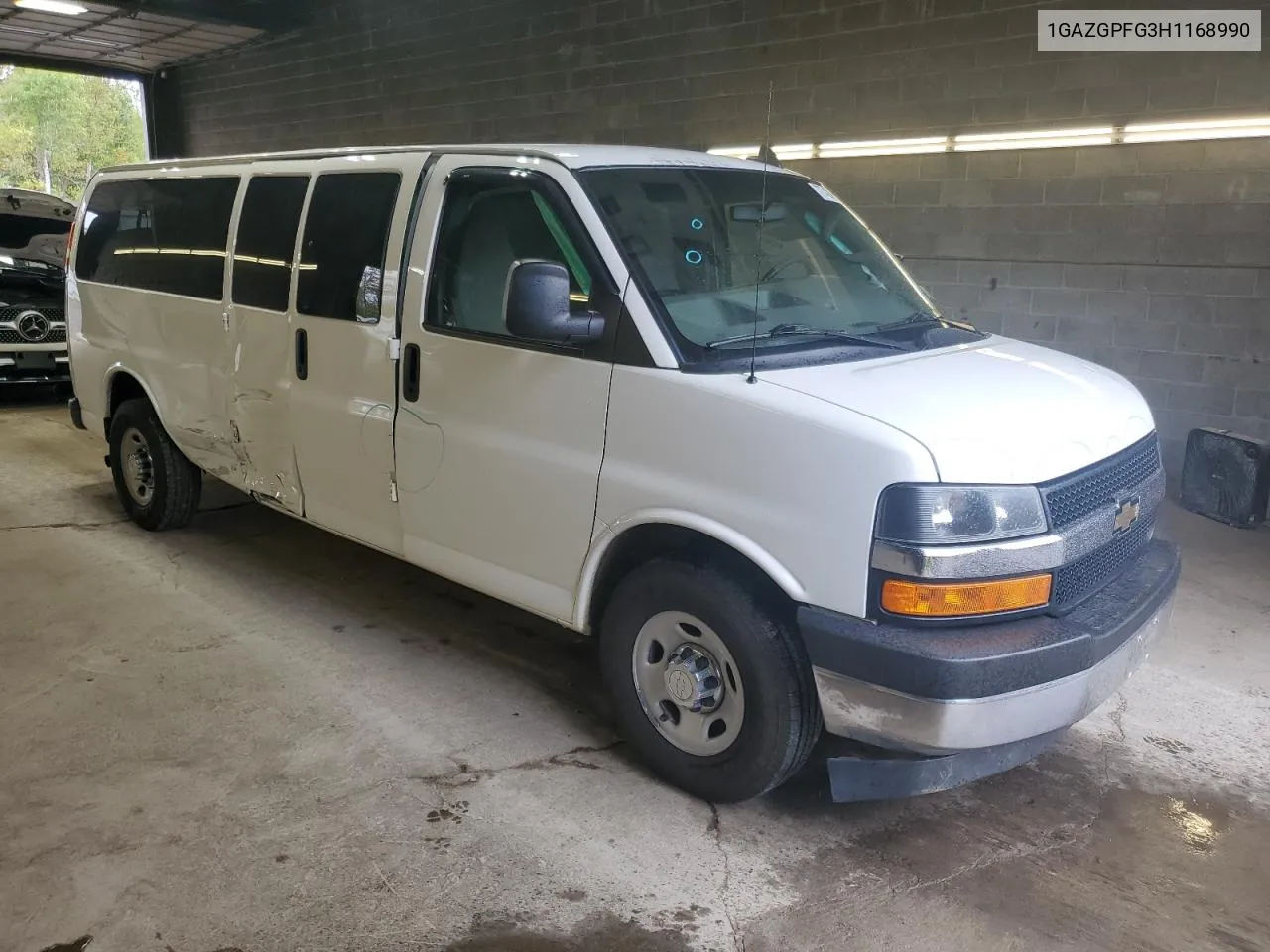 2017 Chevrolet Express G3500 Lt VIN: 1GAZGPFG3H1168990 Lot: 72742494