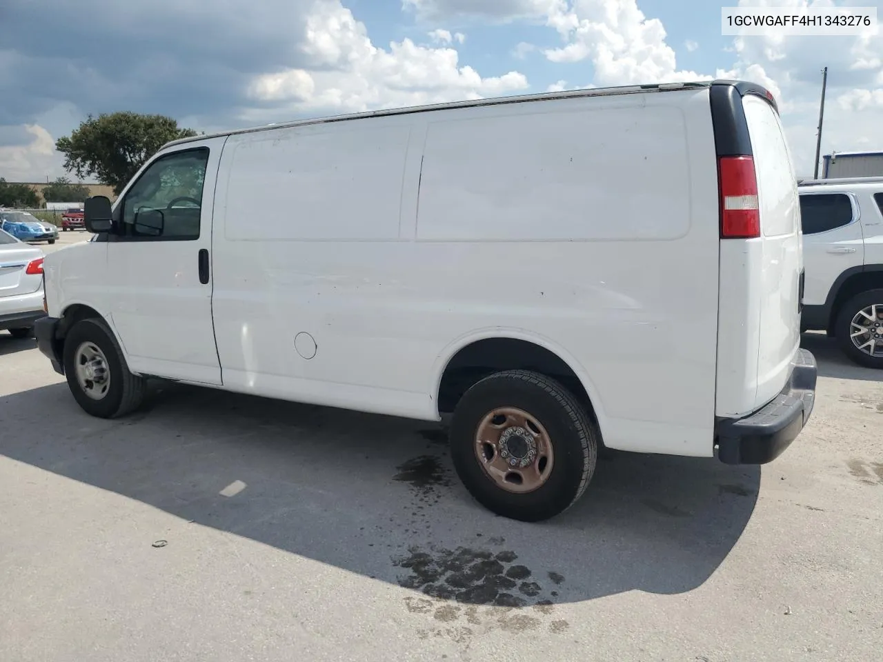 2017 Chevrolet Express G2500 VIN: 1GCWGAFF4H1343276 Lot: 73256944