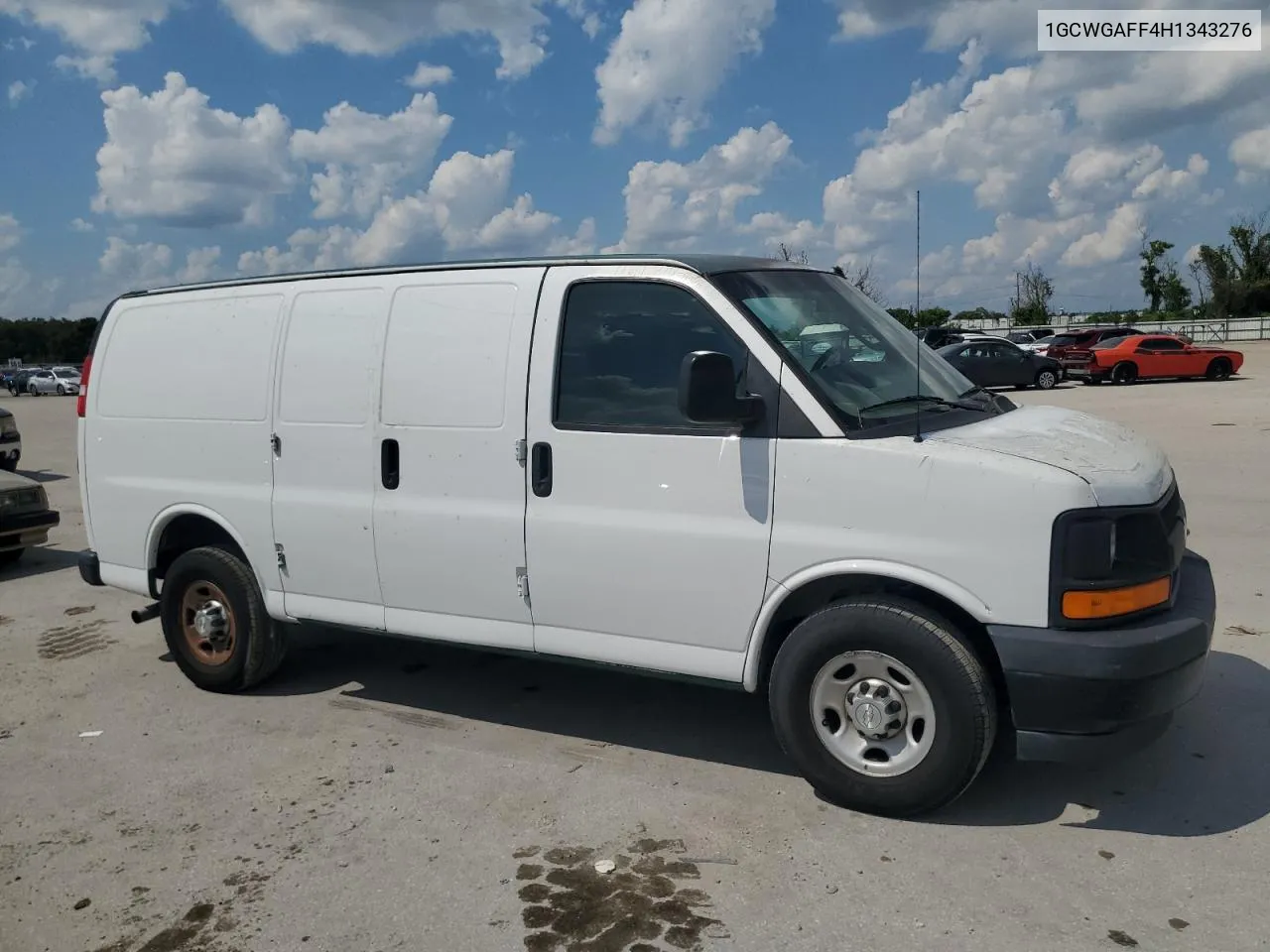 2017 Chevrolet Express G2500 VIN: 1GCWGAFF4H1343276 Lot: 73256944