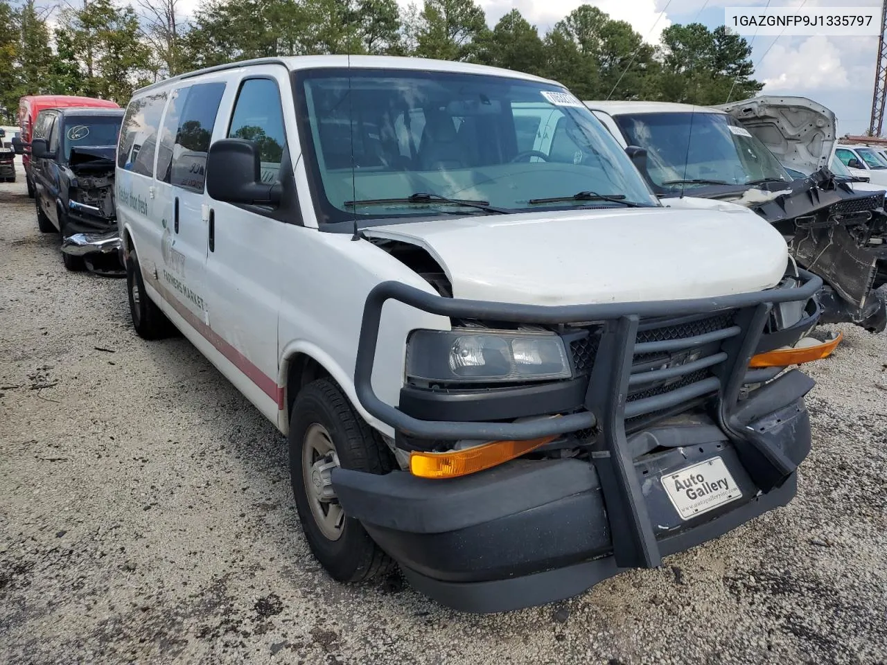 2018 Chevrolet Express G3500 Ls VIN: 1GAZGNFP9J1335797 Lot: 70532774