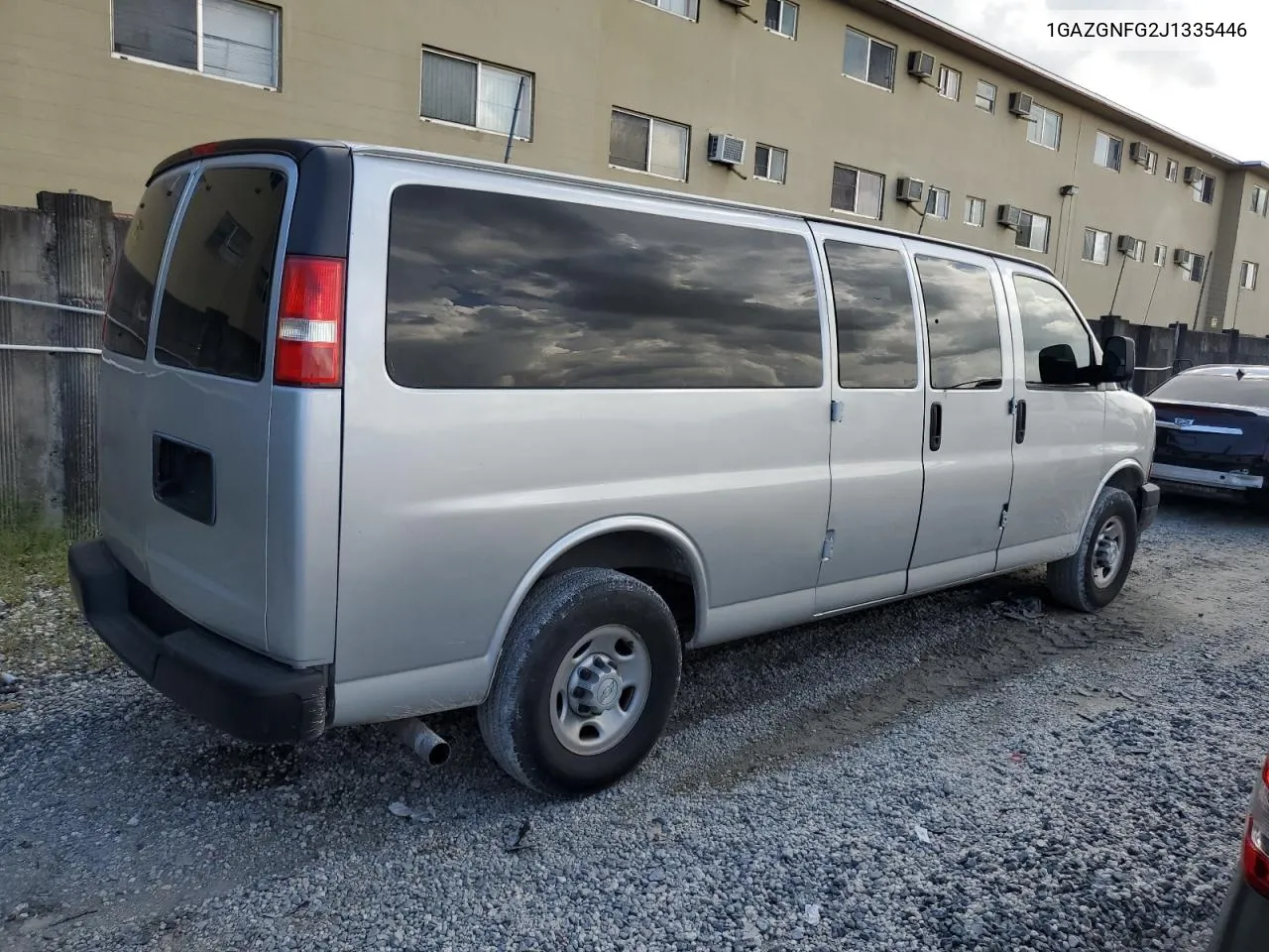 2018 Chevrolet Express G3500 Ls VIN: 1GAZGNFG2J1335446 Lot: 71416194