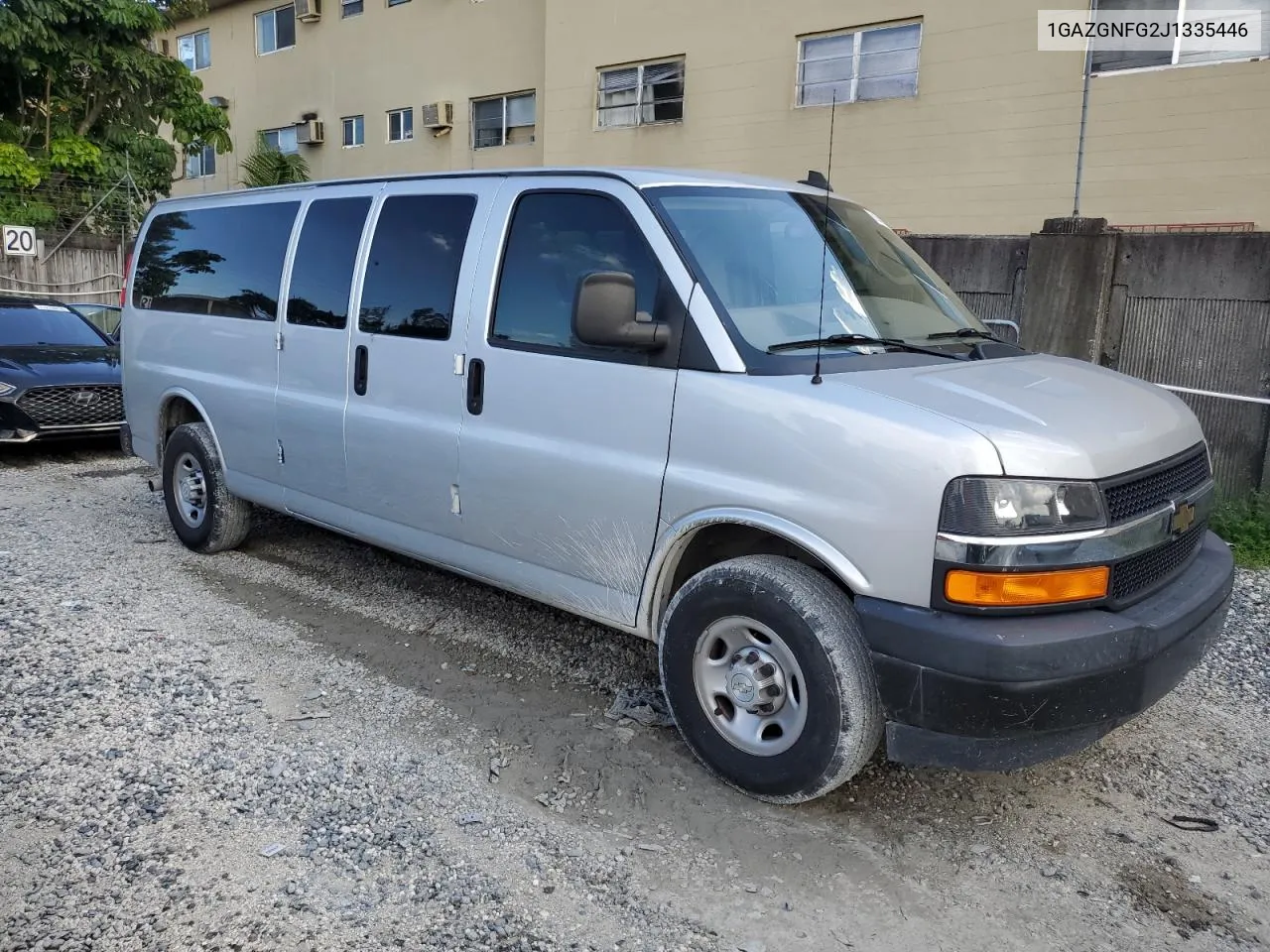 2018 Chevrolet Express G3500 Ls VIN: 1GAZGNFG2J1335446 Lot: 71416194