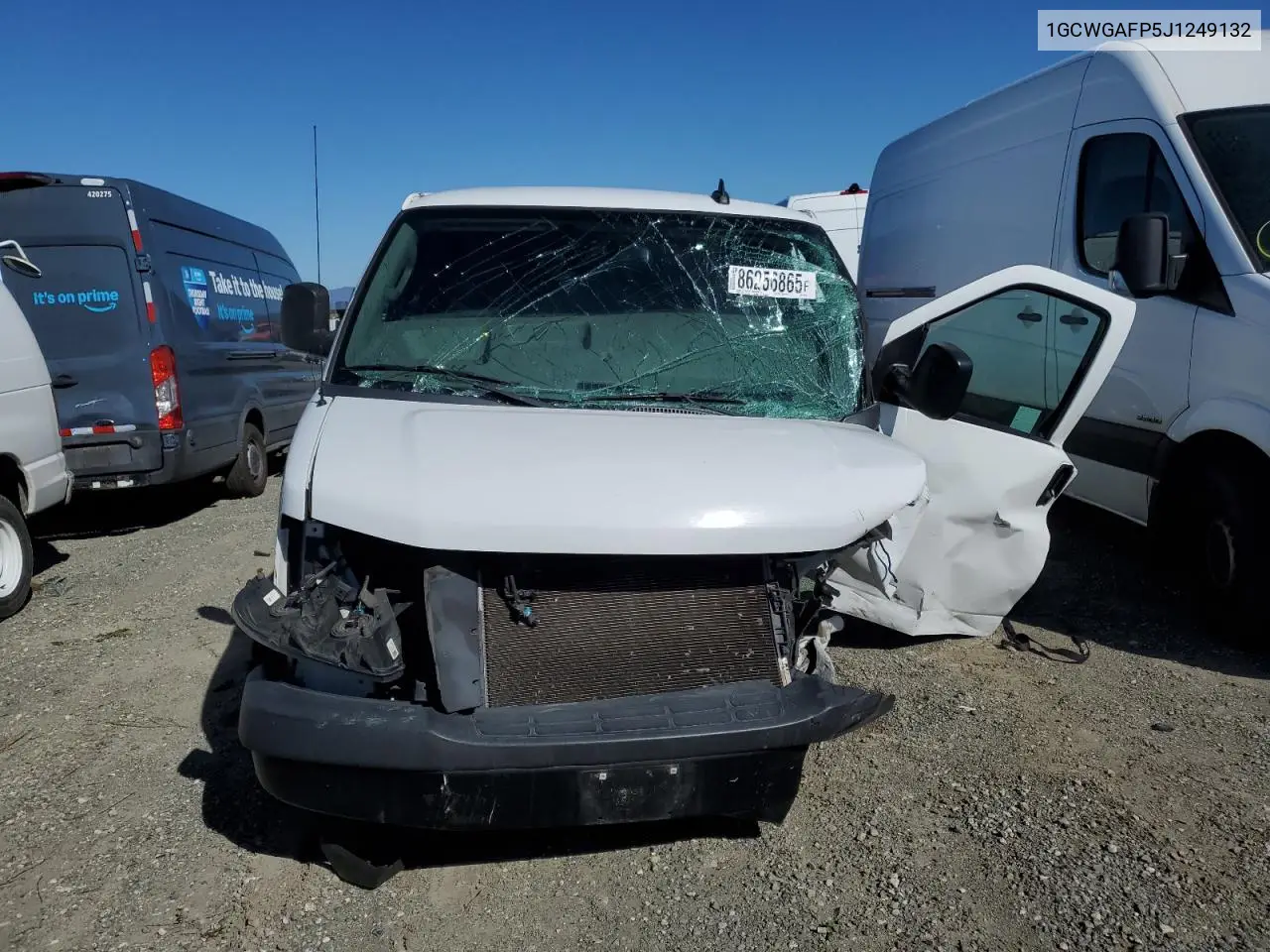 1GCWGAFP5J1249132 2018 Chevrolet Express G2500