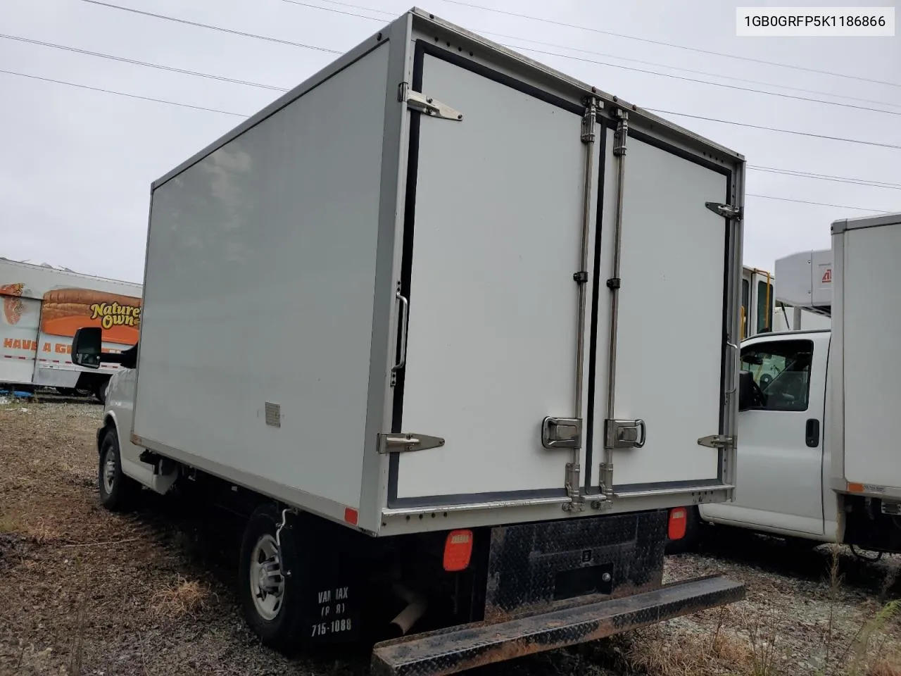 2019 Chevrolet Express G3500 VIN: 1GB0GRFP5K1186866 Lot: 72561184