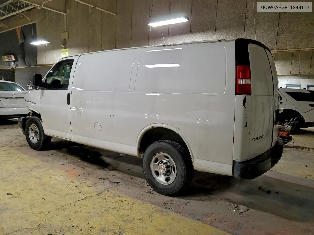 1GCWGAFG8L1243117 2020 Chevrolet Express G2500