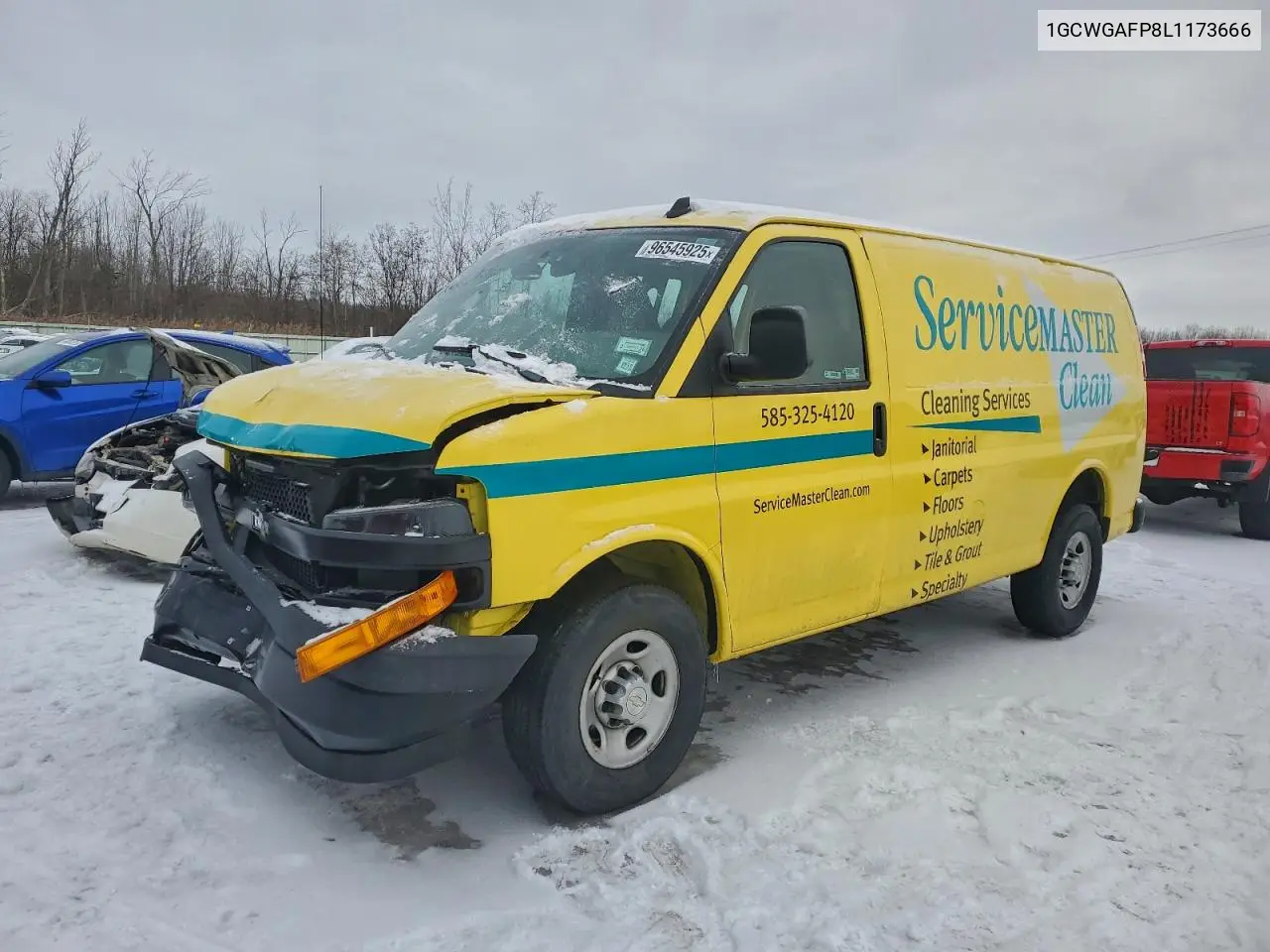 1GCWGAFP8L1173666 2020 Chevrolet Express G2500