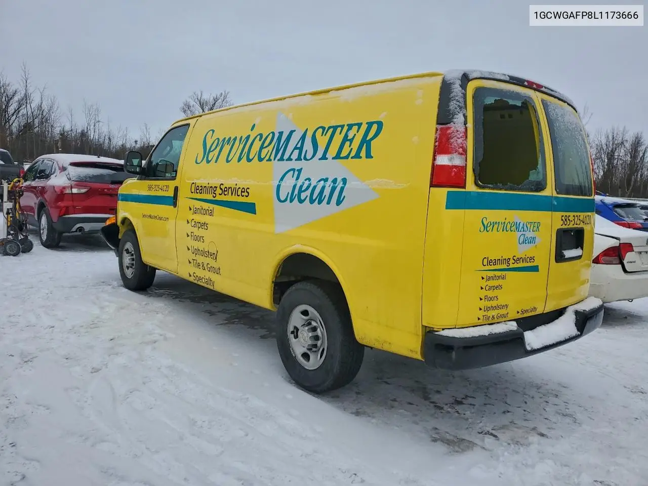 1GCWGAFP8L1173666 2020 Chevrolet Express G2500