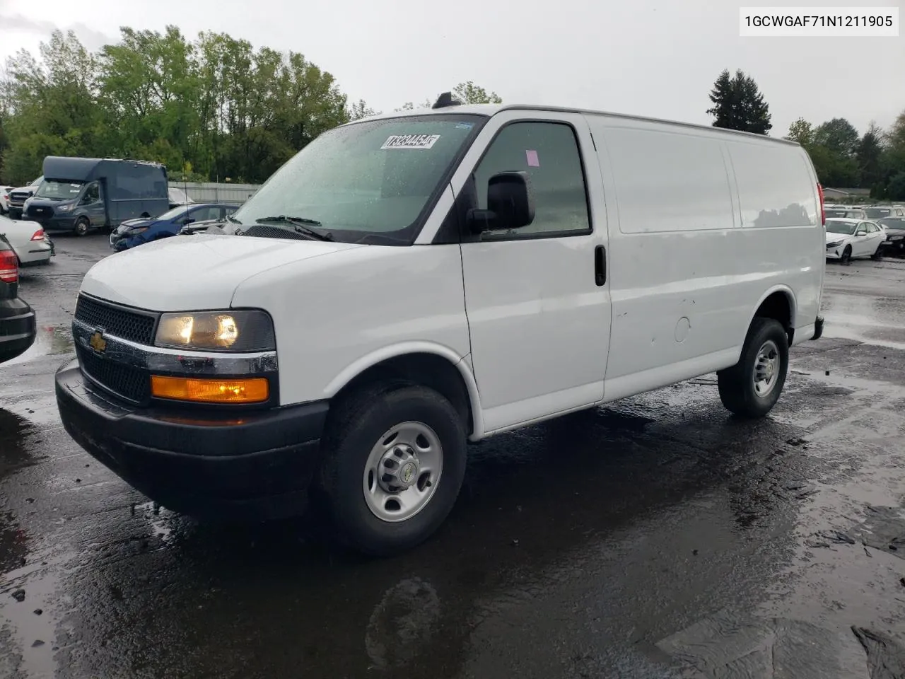 1GCWGAF71N1211905 2022 Chevrolet Express G2500