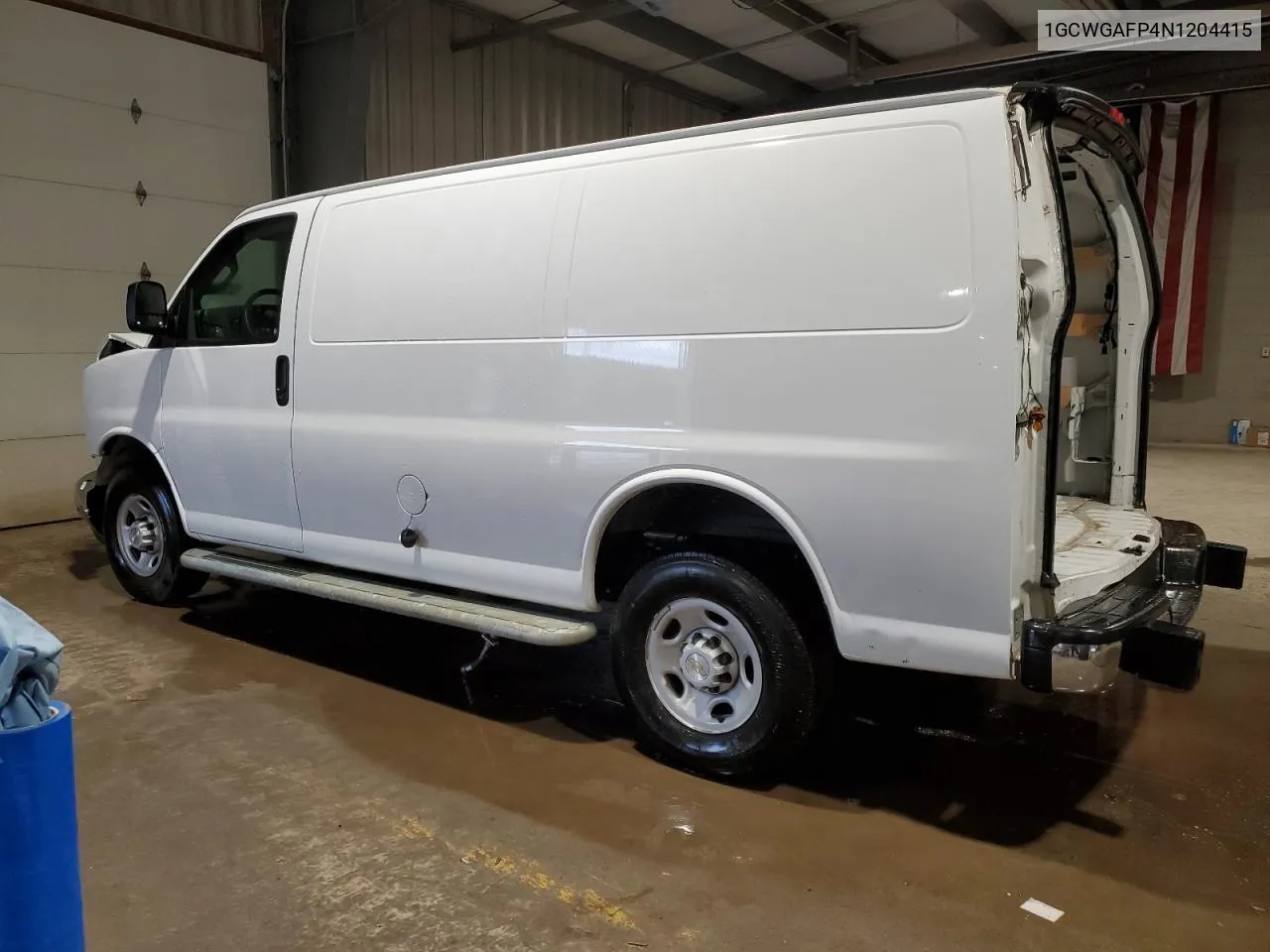 2022 Chevrolet Express G2500 VIN: 1GCWGAFP4N1204415 Lot: 73243494