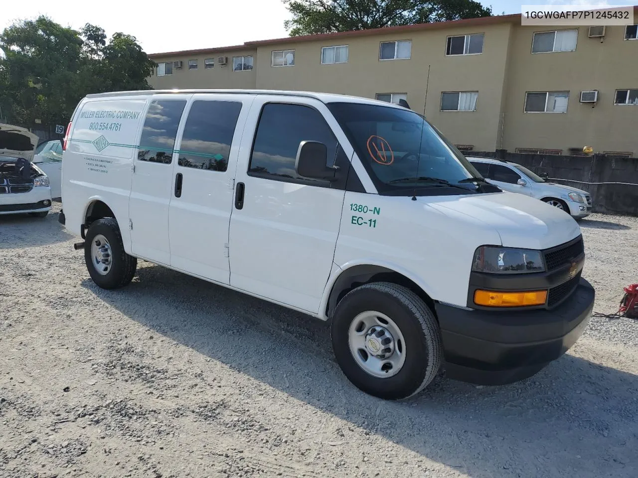 2023 Chevrolet Express G2500 VIN: 1GCWGAFP7P1245432 Lot: 49548464