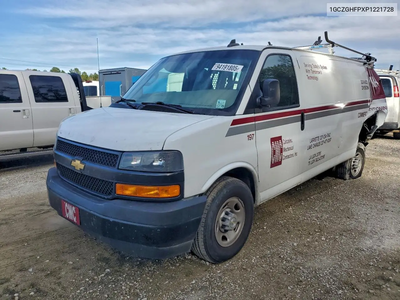 1GCZGHFPXP1221728 2023 Chevrolet Express G3500