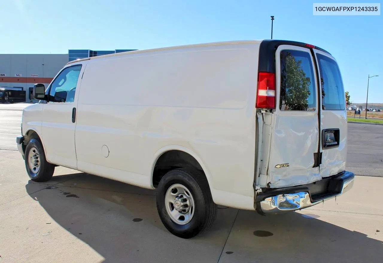 1GCWGAFPXP1243335 2023 Chevrolet Express G2500