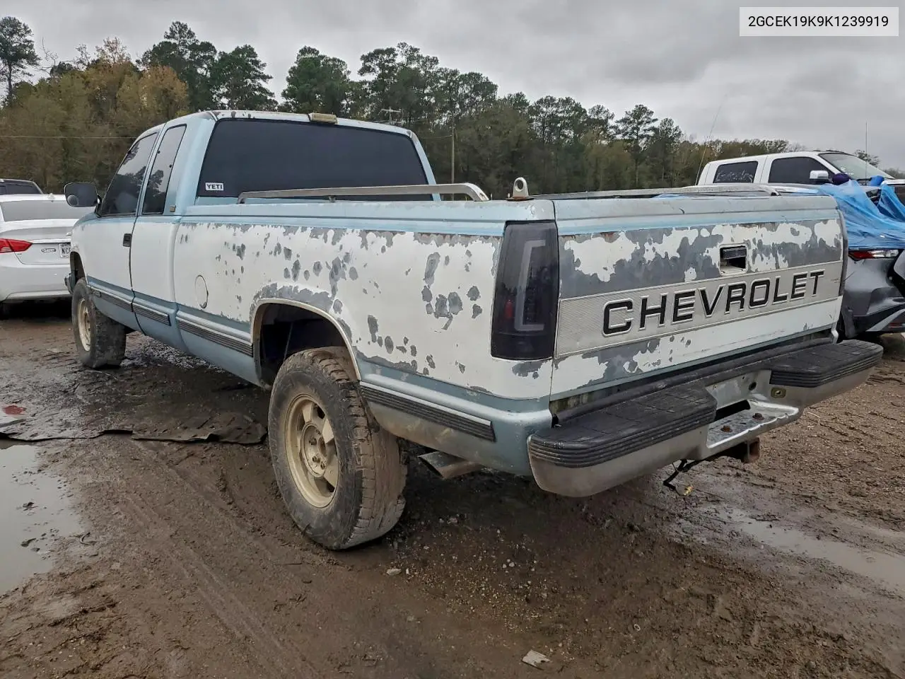 2GCEK19K9K1239919 1989 Chevrolet Gmt-400 K1500