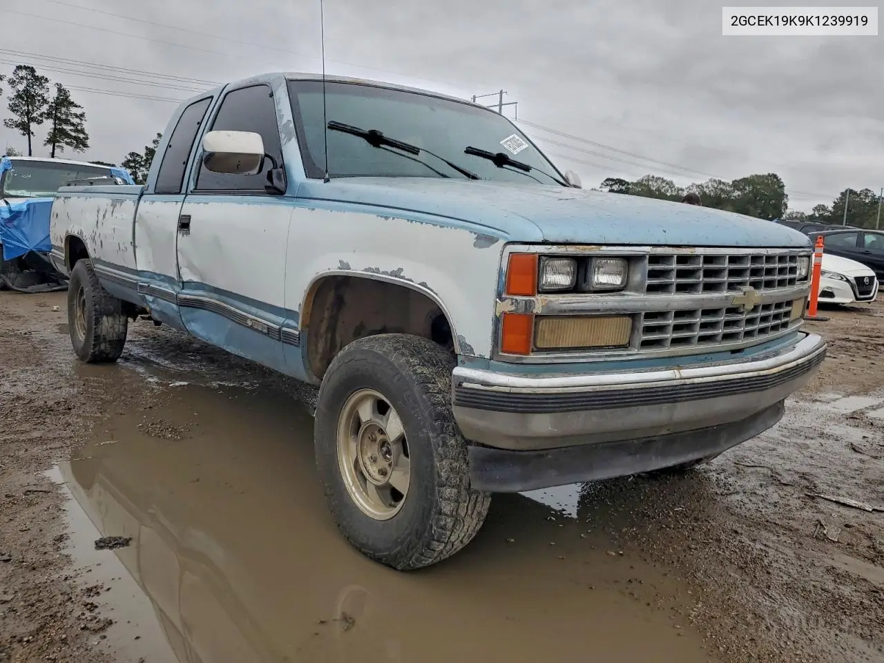 2GCEK19K9K1239919 1989 Chevrolet Gmt-400 K1500
