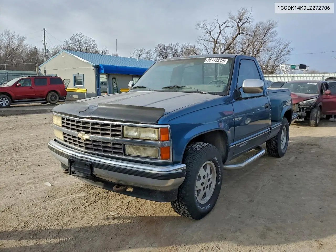 1GCDK14K9LZ272706 1990 Chevrolet Gmt-400 K1500