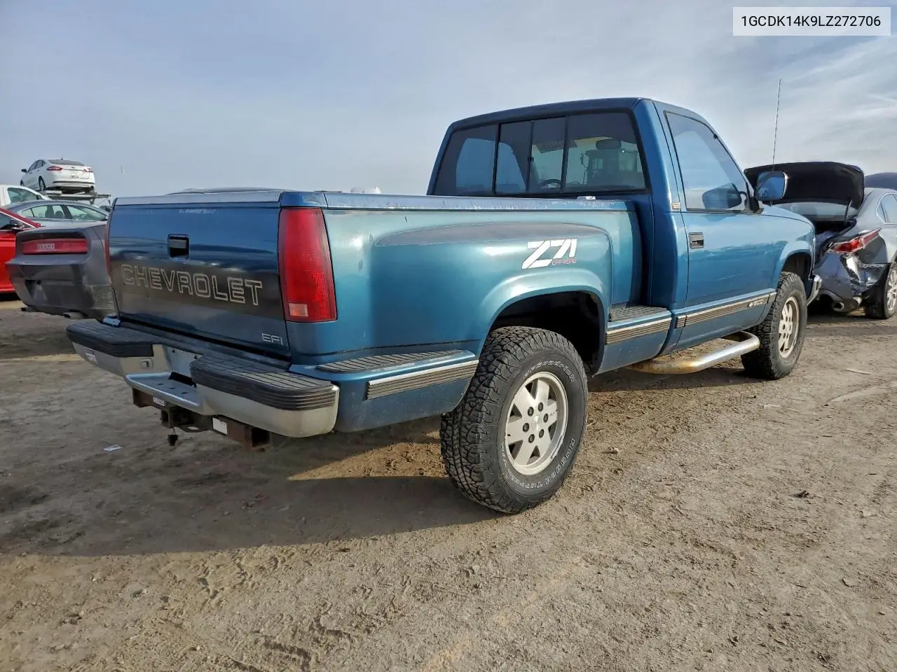 1GCDK14K9LZ272706 1990 Chevrolet Gmt-400 K1500