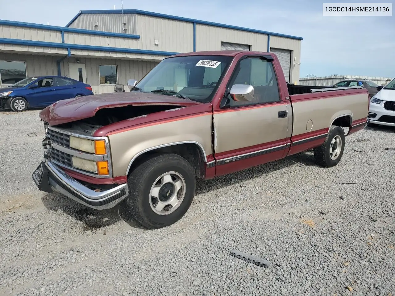 1GCDC14H9ME214136 1991 Chevrolet Gmt-400 C1500