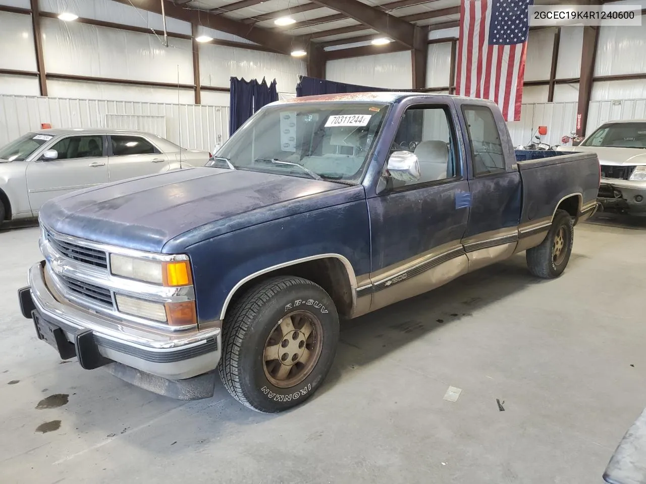 1994 Chevrolet Gmt-400 C1500 VIN: 2GCEC19K4R1240600 Lot: 70311244