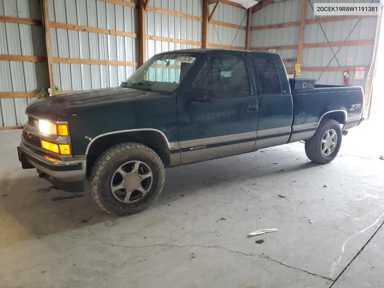 2GCEK19R8W1191381 1998 Chevrolet Gmt-400 K1500