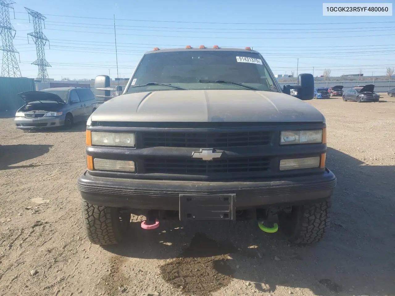 1GCGK23R5YF480060 2000 Chevrolet Gmt-400 K2500