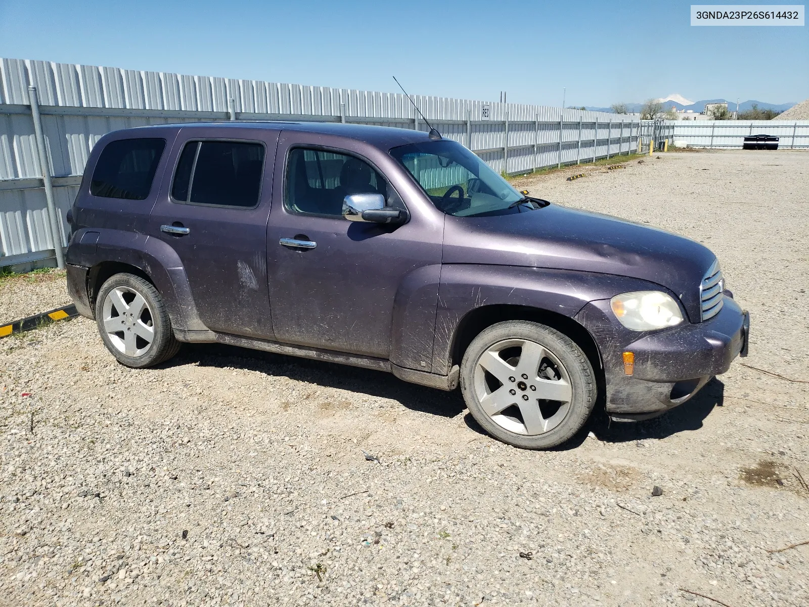 2006 Chevrolet Hhr Lt VIN: 3GNDA23P26S614432 Lot: 49682904