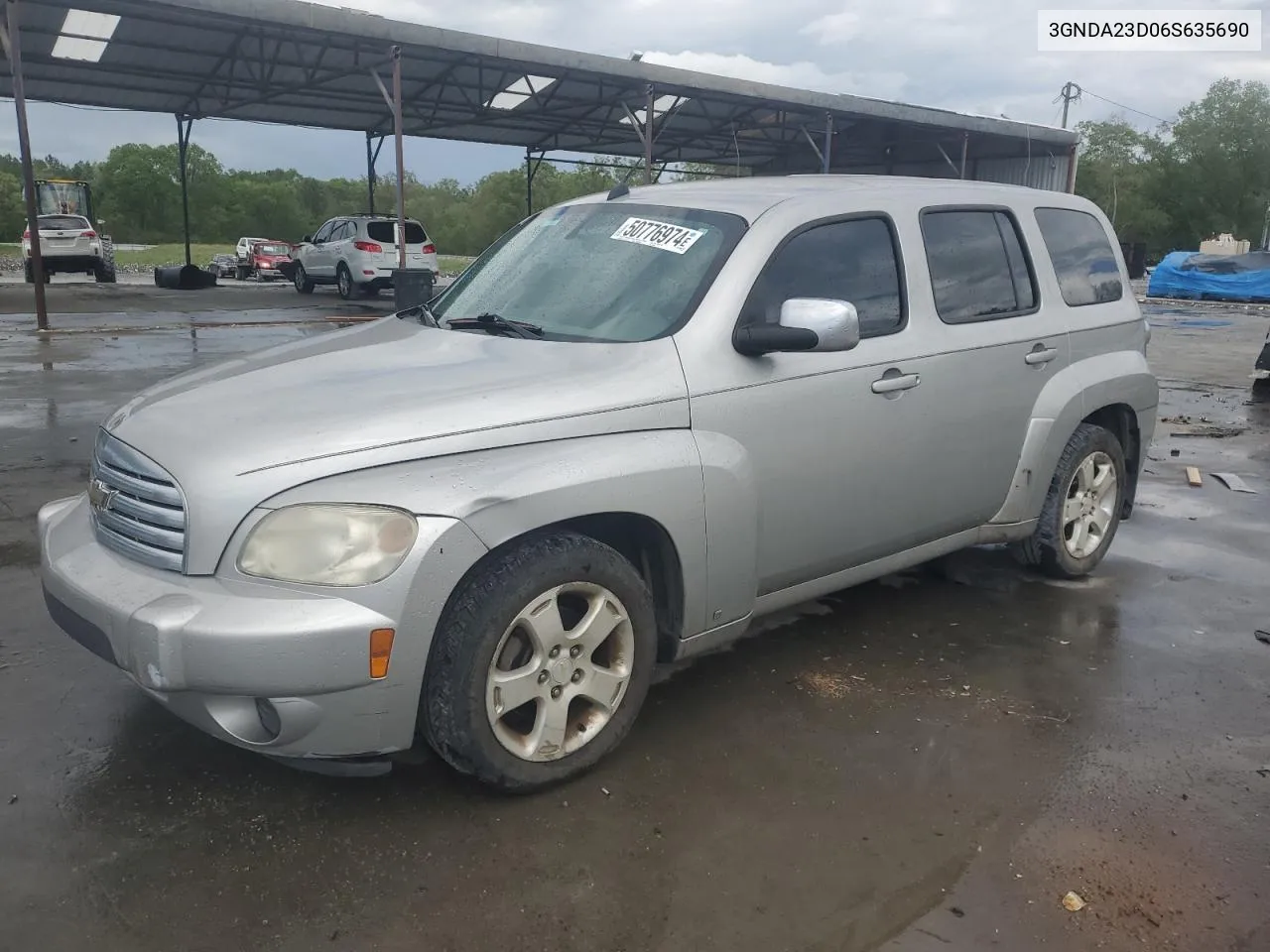 2006 Chevrolet Hhr Lt VIN: 3GNDA23D06S635690 Lot: 50776974