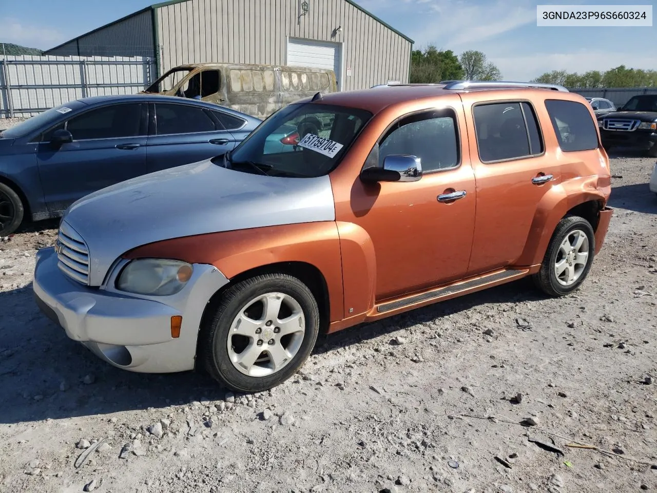 2006 Chevrolet Hhr Lt VIN: 3GNDA23P96S660324 Lot: 51759704