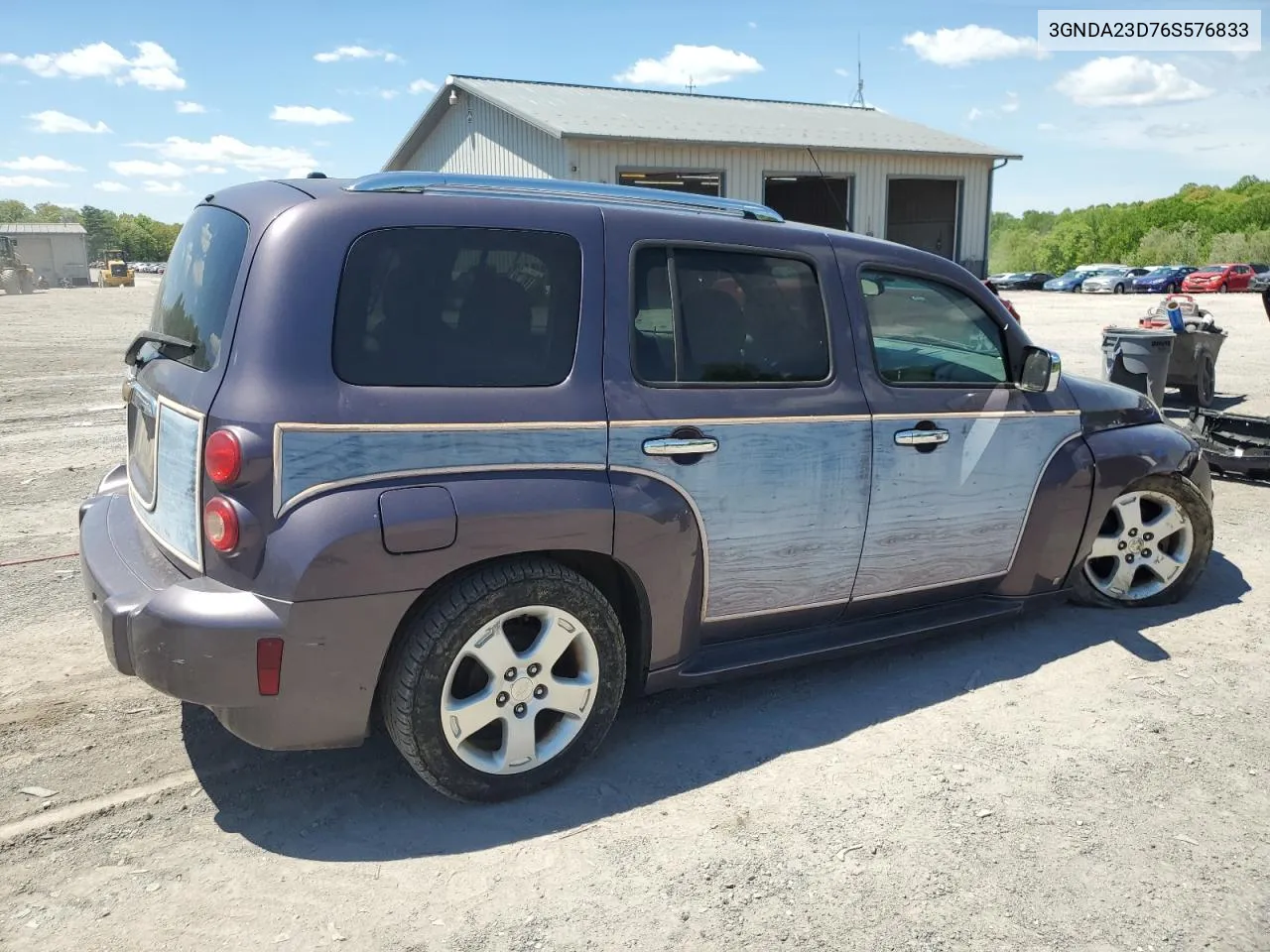 2006 Chevrolet Hhr Lt VIN: 3GNDA23D76S576833 Lot: 52798844