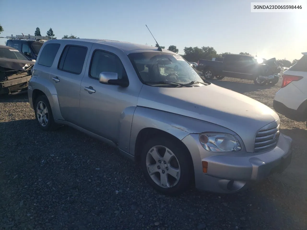 2006 Chevrolet Hhr Lt VIN: 3GNDA23D06S598446 Lot: 53096074