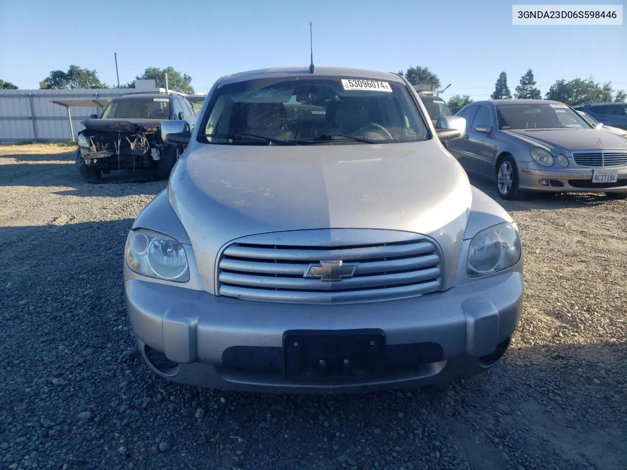 2006 Chevrolet Hhr Lt VIN: 3GNDA23D06S598446 Lot: 53096074