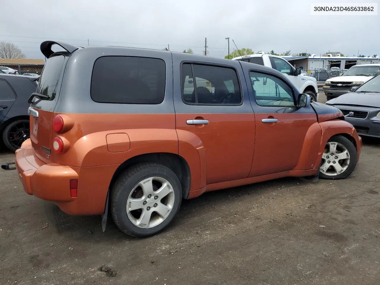 2006 Chevrolet Hhr Lt VIN: 3GNDA23D46S633862 Lot: 53338974