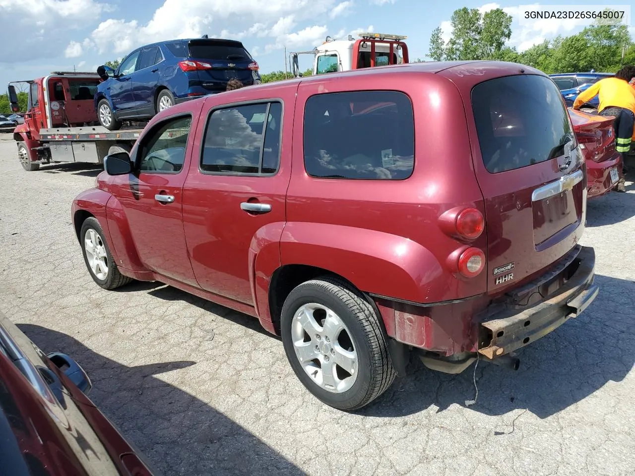 2006 Chevrolet Hhr Lt VIN: 3GNDA23D26S645007 Lot: 53709904