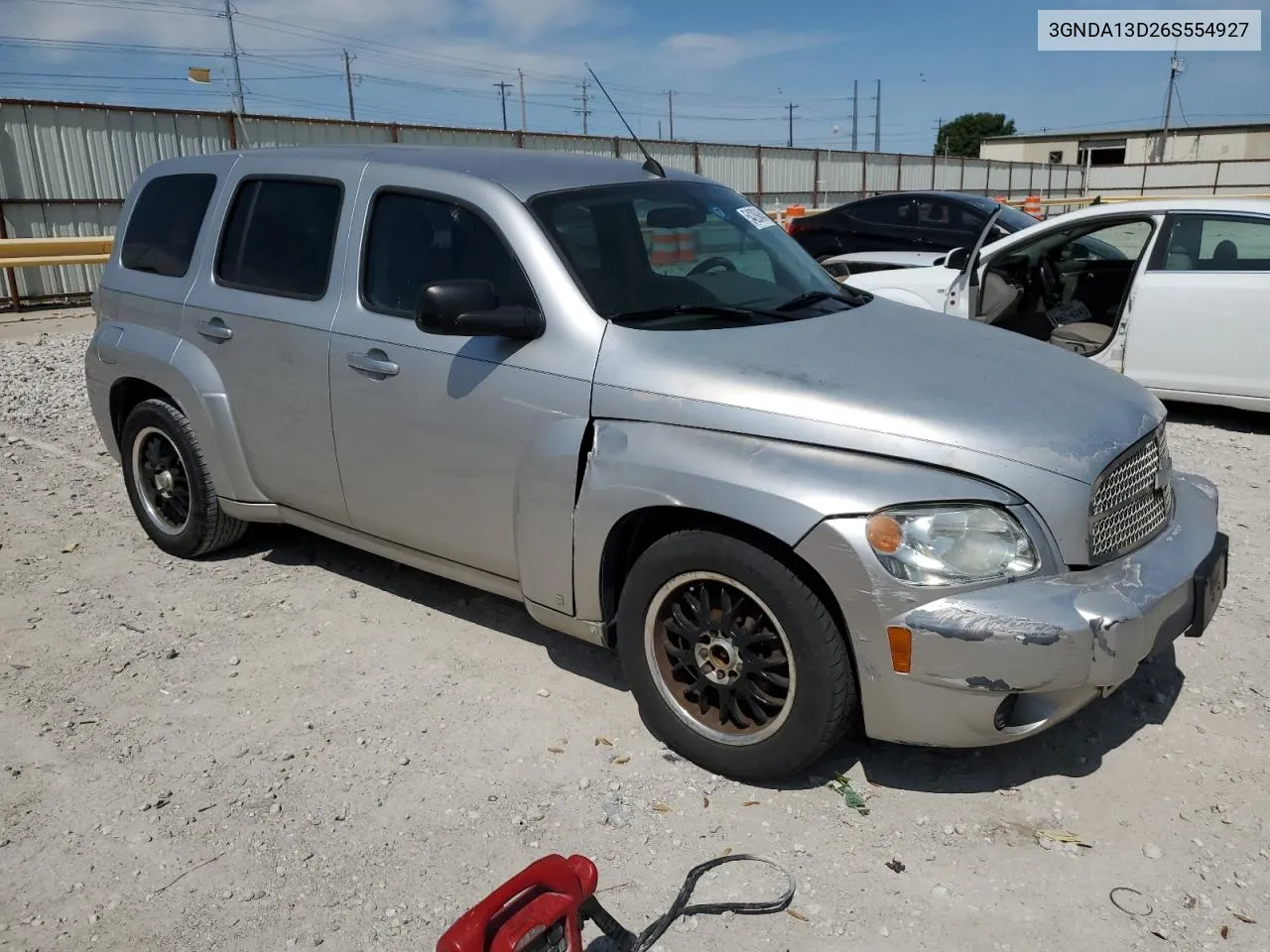 2006 Chevrolet Hhr Ls VIN: 3GNDA13D26S554927 Lot: 54289454