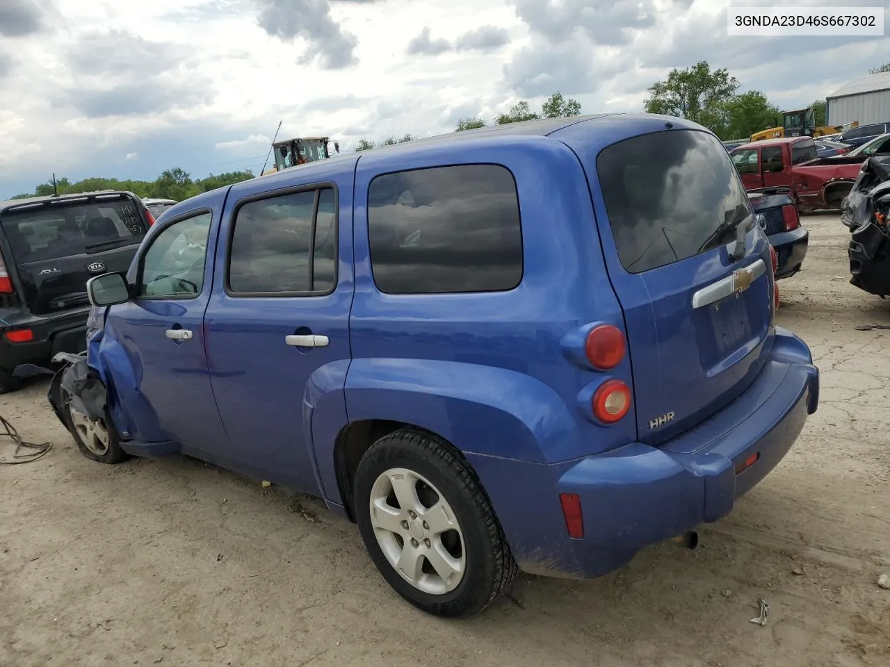 2006 Chevrolet Hhr Lt VIN: 3GNDA23D46S667302 Lot: 54556954