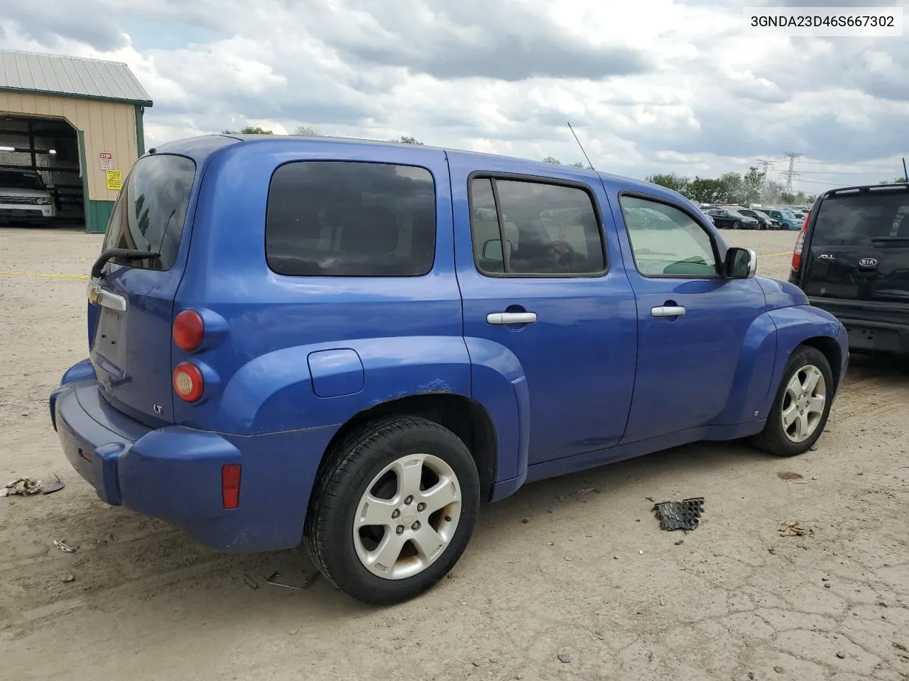 2006 Chevrolet Hhr Lt VIN: 3GNDA23D46S667302 Lot: 54556954