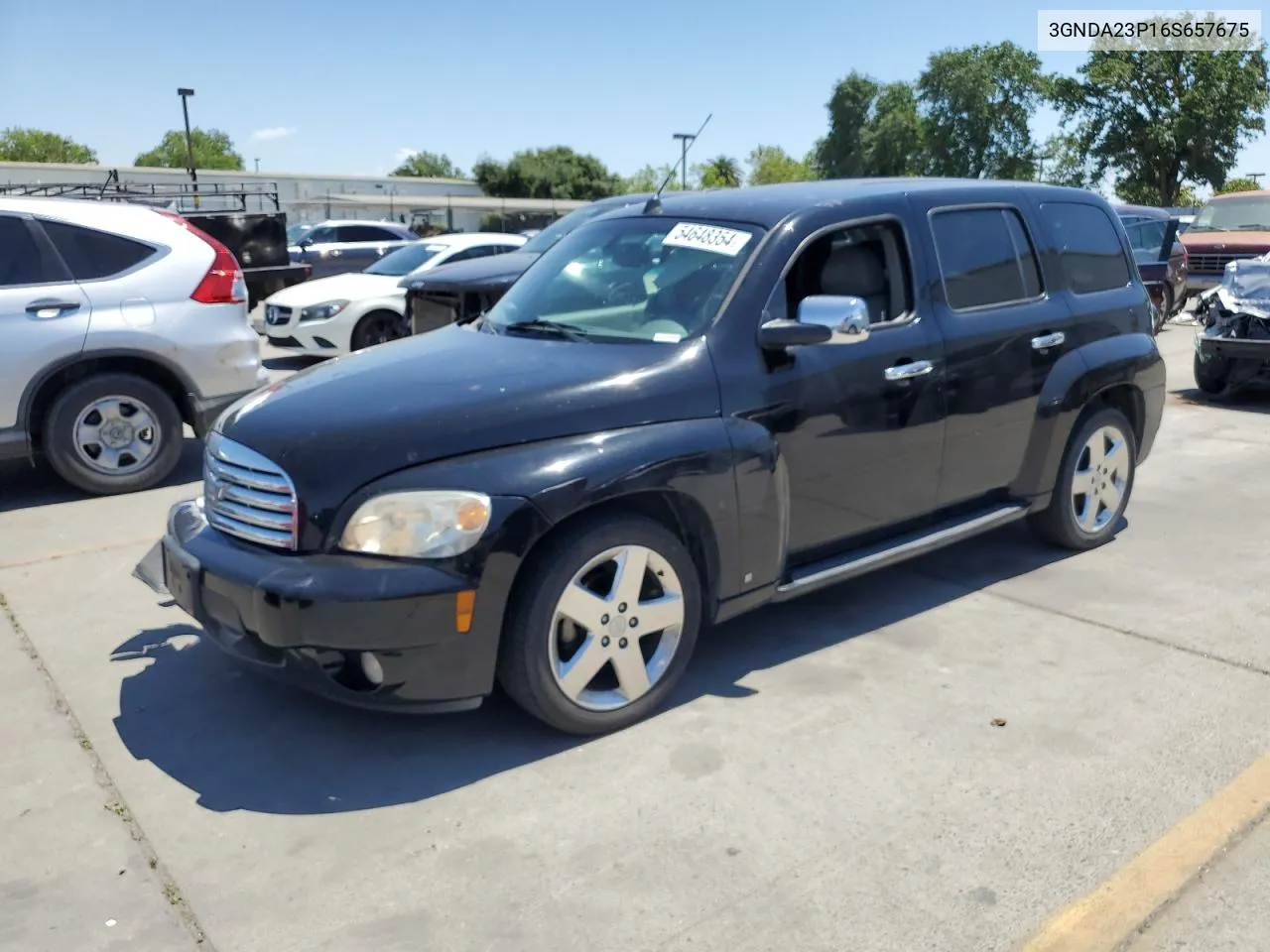 2006 Chevrolet Hhr Lt VIN: 3GNDA23P16S657675 Lot: 54648354