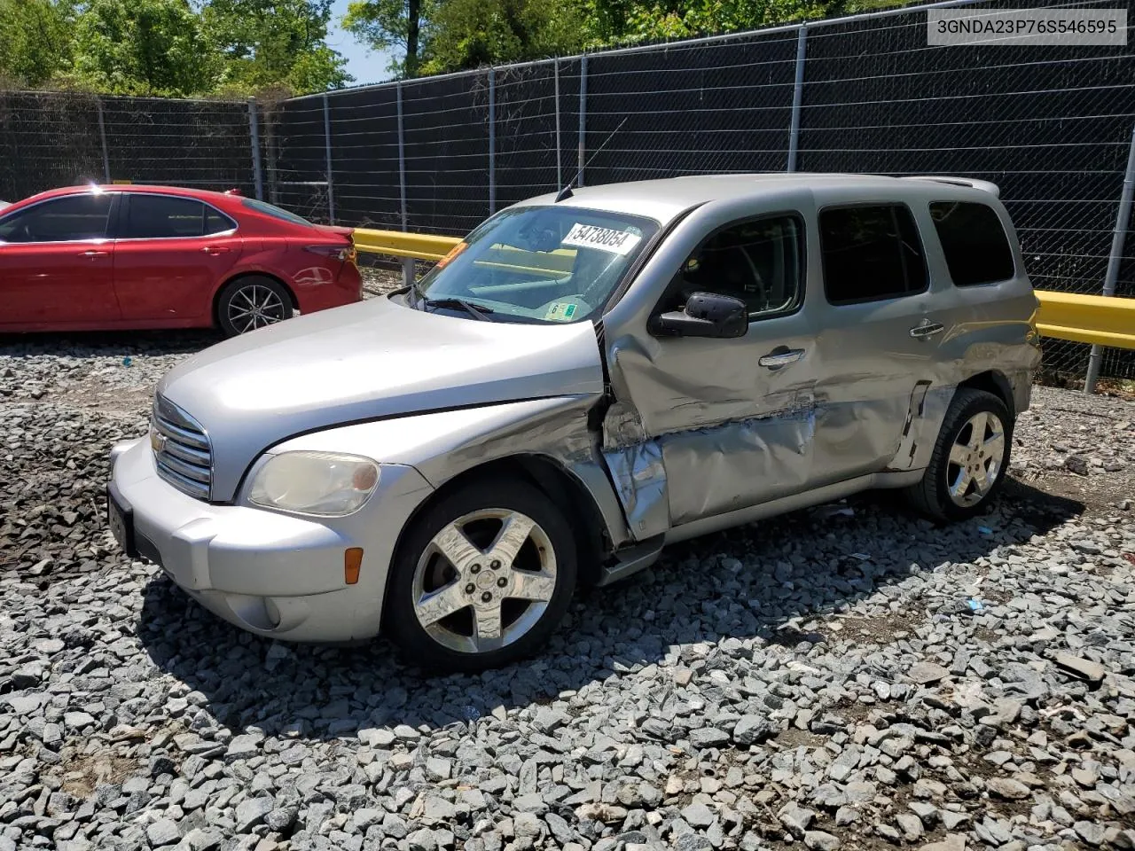 2006 Chevrolet Hhr Lt VIN: 3GNDA23P76S546595 Lot: 54738054