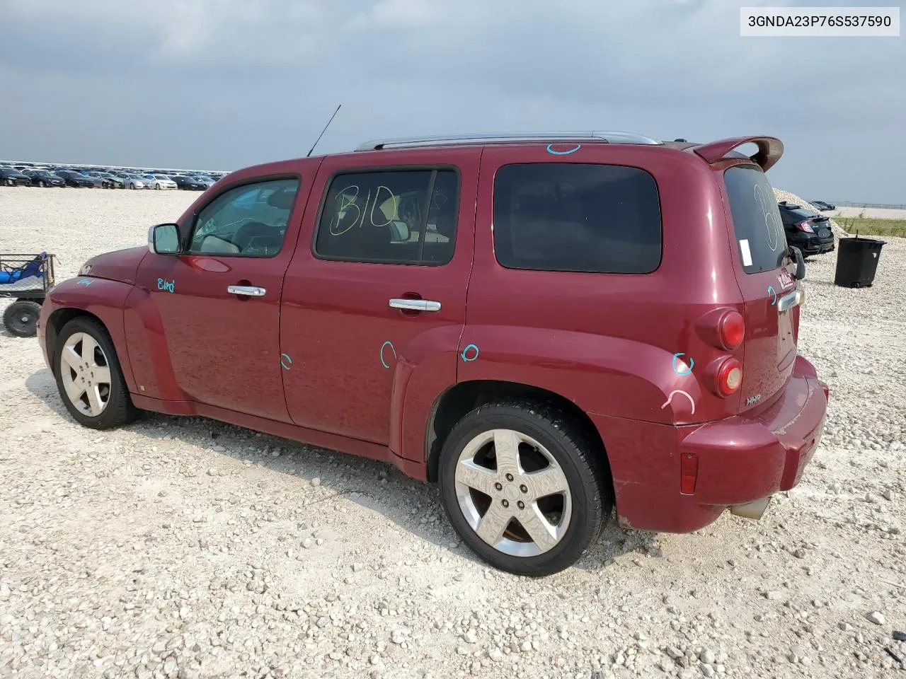 2006 Chevrolet Hhr Lt VIN: 3GNDA23P76S537590 Lot: 55584144