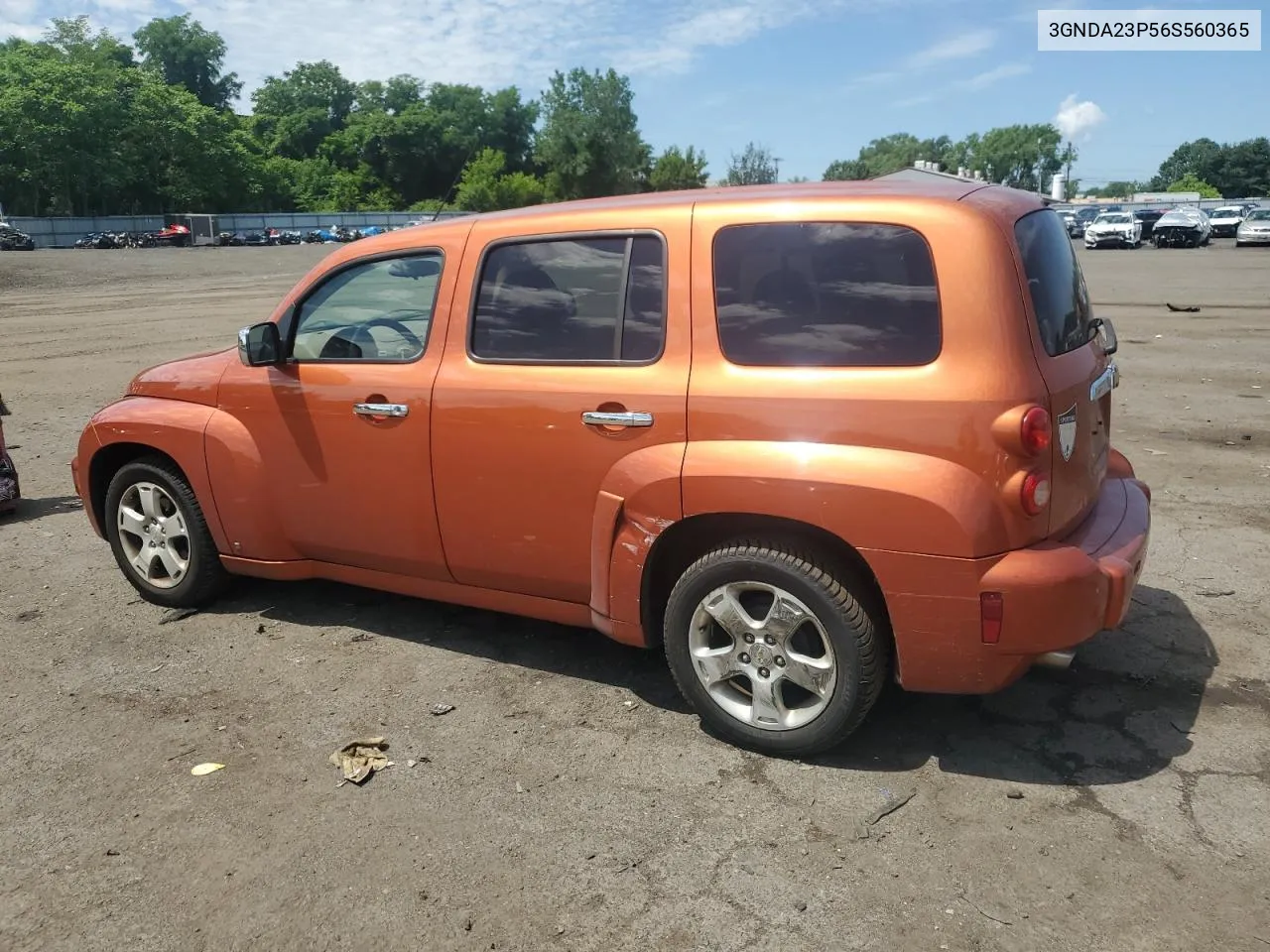 2006 Chevrolet Hhr Lt VIN: 3GNDA23P56S560365 Lot: 57614354