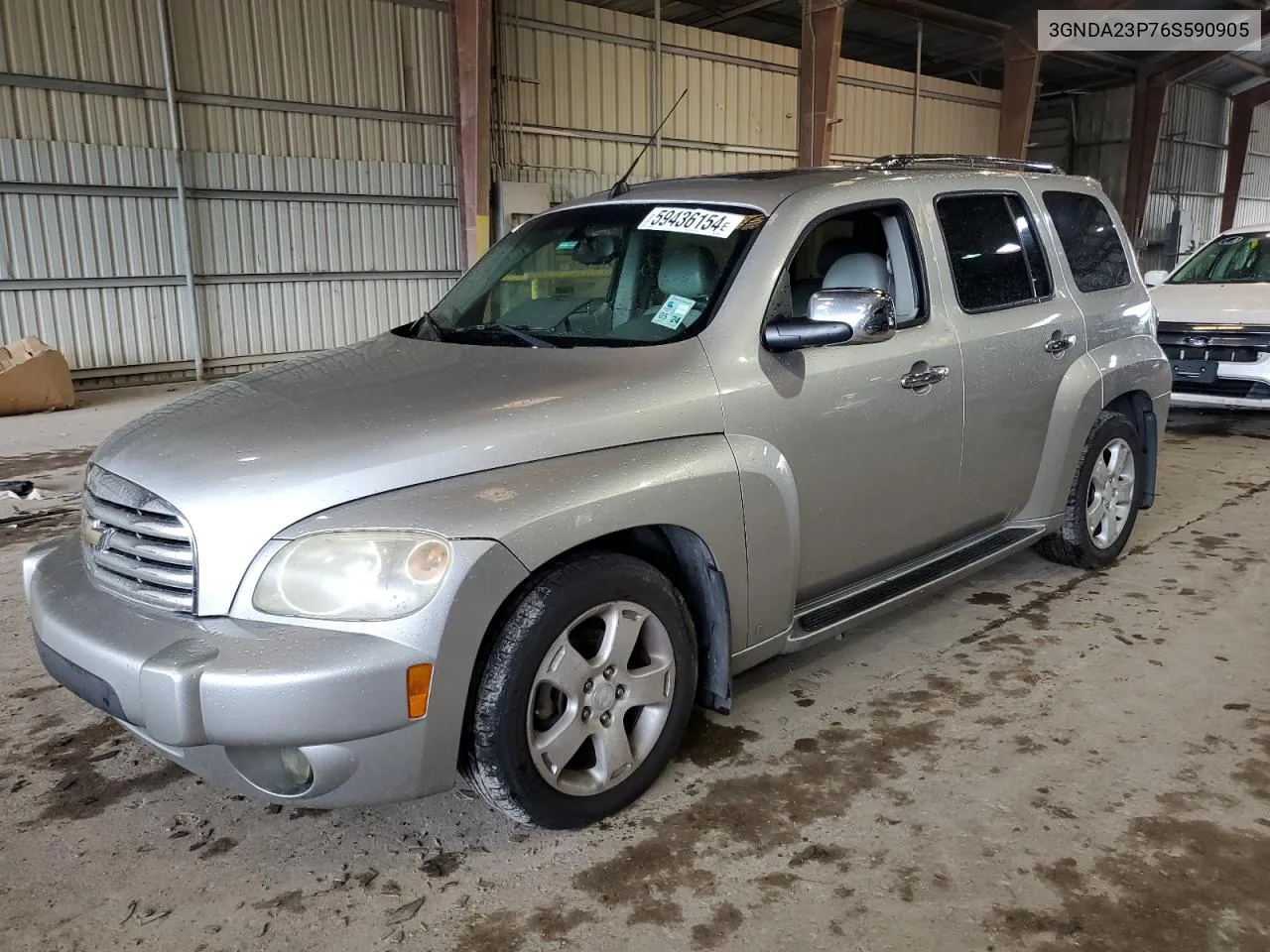 2006 Chevrolet Hhr Lt VIN: 3GNDA23P76S590905 Lot: 59436154