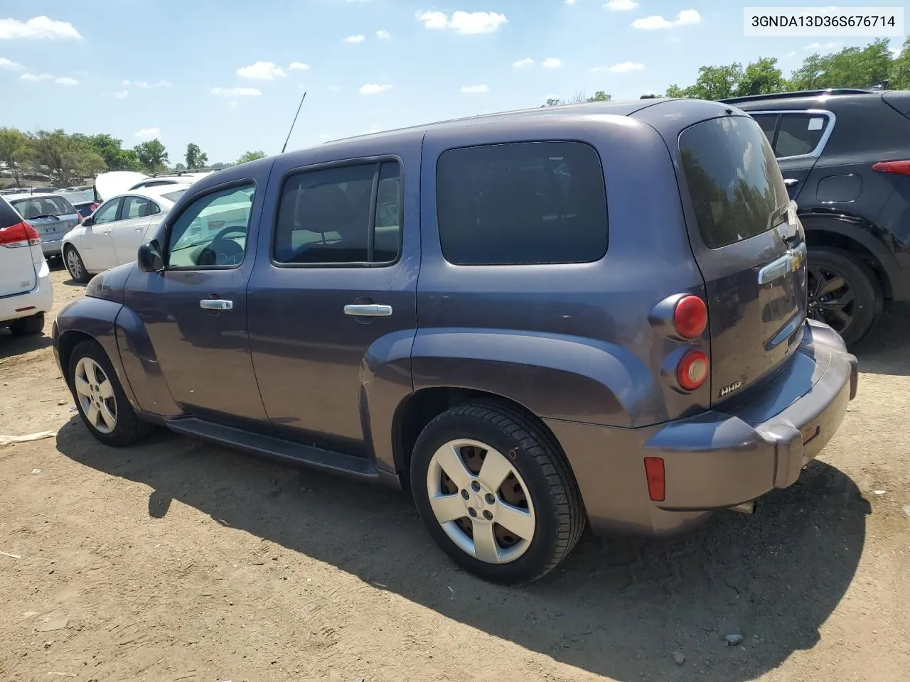 2006 Chevrolet Hhr Ls VIN: 3GNDA13D36S676714 Lot: 60045704